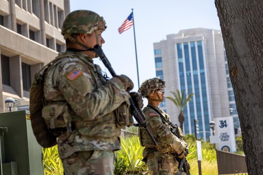 'Making America militarized again': Use of military in U.S. erodes democracy, veteran advocates say