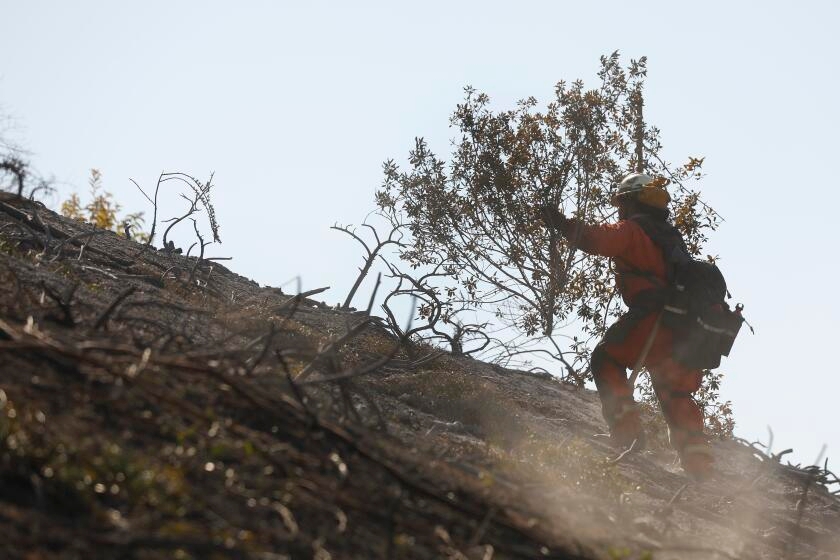 Inmate recaptured after brief escape from L.A. County firefighting camp