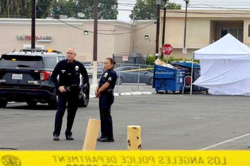 Body of young child found in a Panorama City parking lot