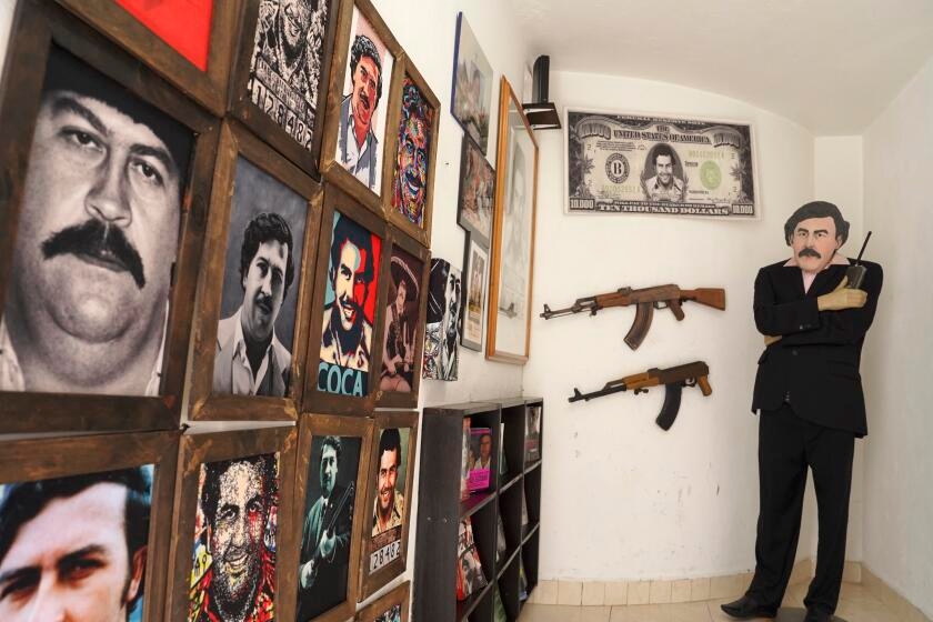 He sold Pablo Escobar-branded flamethrowers, phones and more. But it was all a scam, authorities say