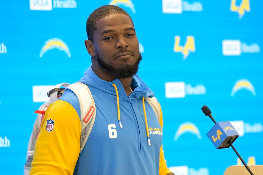 Chargers linebacker Denzel Perryman arrested on felony weapons charge