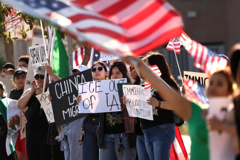 Why they protest: Voices from the downtown L.A. ICE demonstrations