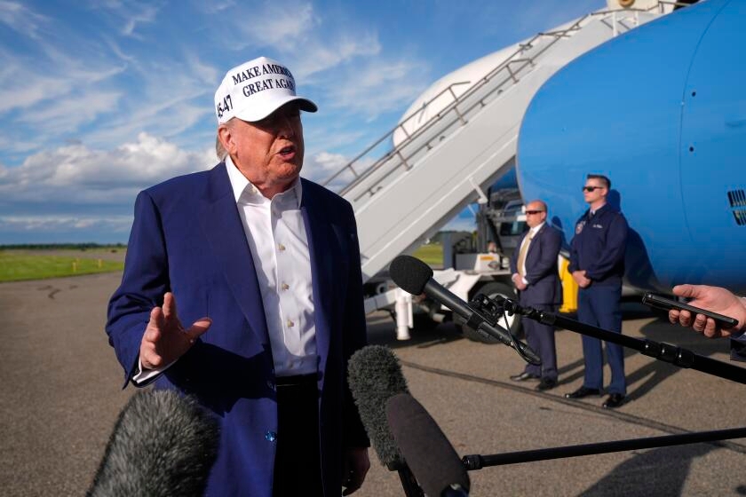 Trump threatens to strip federal funds to California over transgender youth athletes
