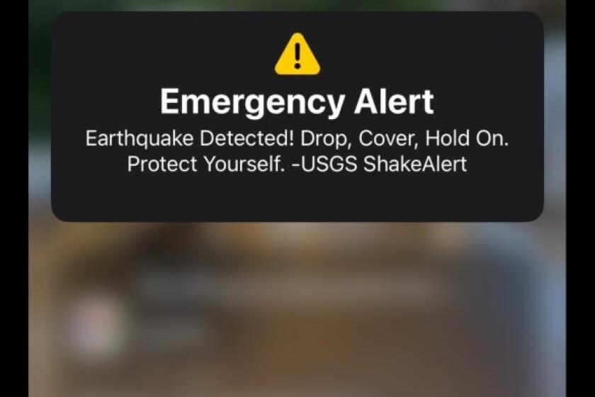 'That was awesome!' California's earthquake early warning system let many know about today's temblor
