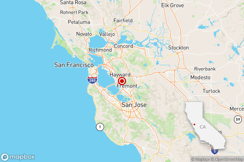 Series of small earthquakes shake Bay Area near Hayward fault