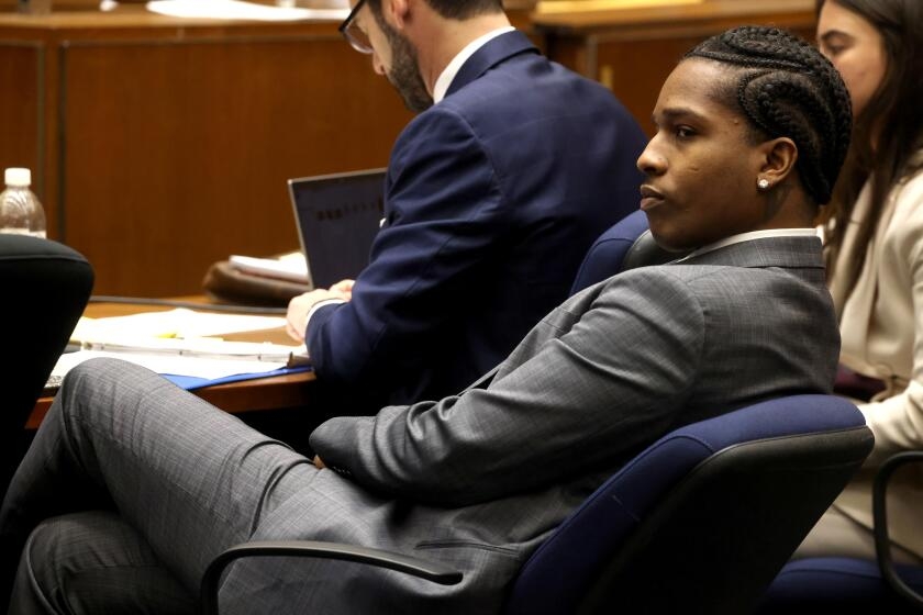 With Rihanna looking on, ASAP Rocky accuser describes alleged Hollywood shooting
