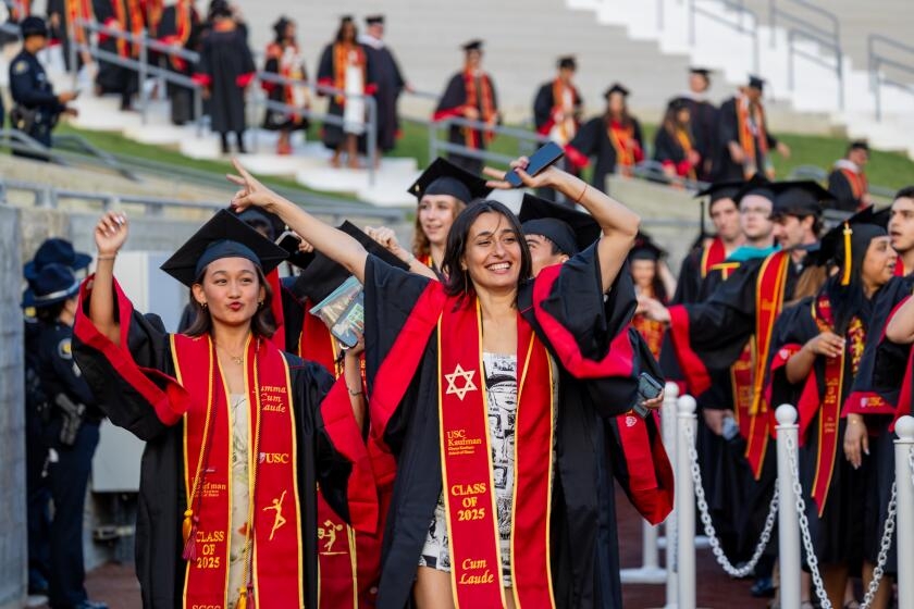 Pomp, circumstance and a drone show: USC shakes up its graduation a year after turmoil