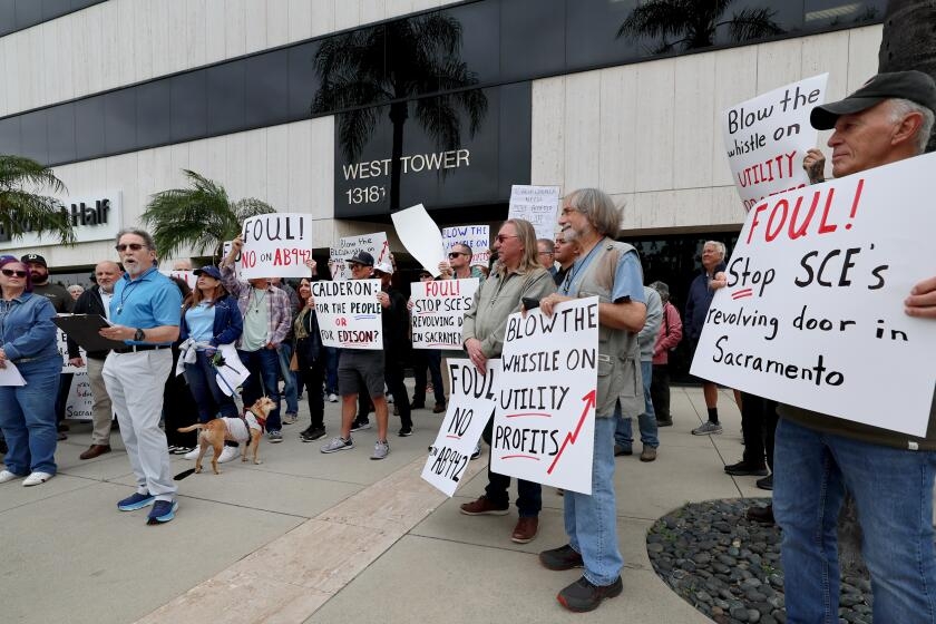 Edison told the government that Calderon was an 'executive.' Now it claims she wasn't.