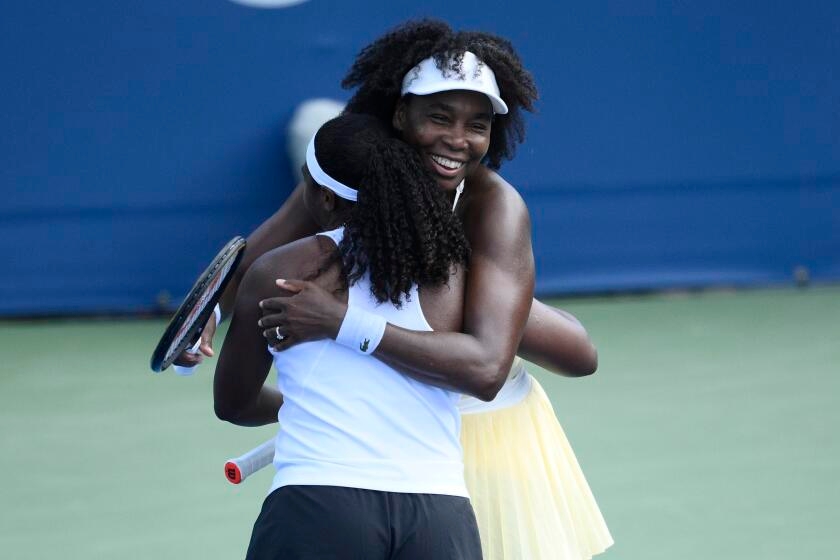 Venus Williams returns to tennis with a new perspective, victory. 'It's just nice to be able to play'