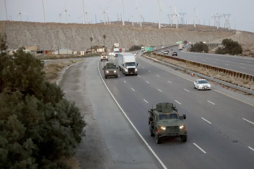 Lack of coordination over military deployment poses 'significant' challenge as immigration protests continue