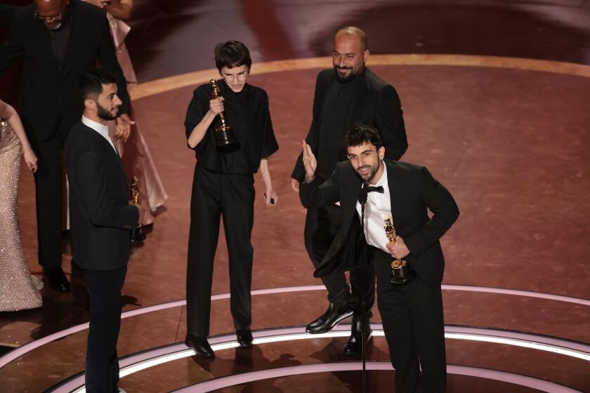 Hamdan Ballal's 'No Other Land' co-directors skewer film academy for silence on attack, detainment