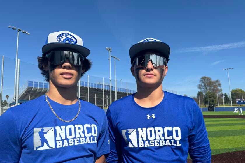 Prep baseball roundup: Norco gets 17 hits in win over Corona Centennial