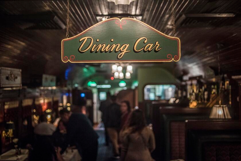 Historic Pacific Dining Car damaged in early-morning blaze