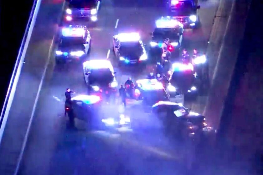 Anaheim police kill driver in high-speed pursuit, crash in Orange County