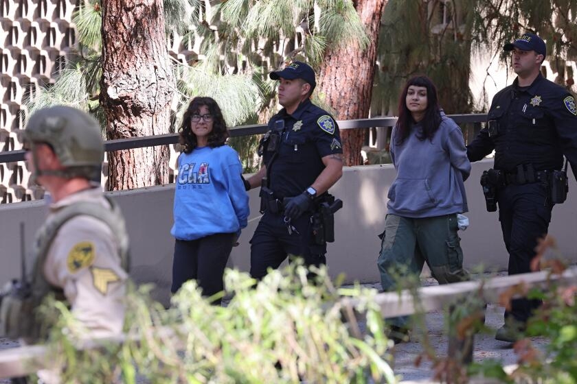 Demonstrators arrested at UCLA are finally getting their phones back, but it might not be easy