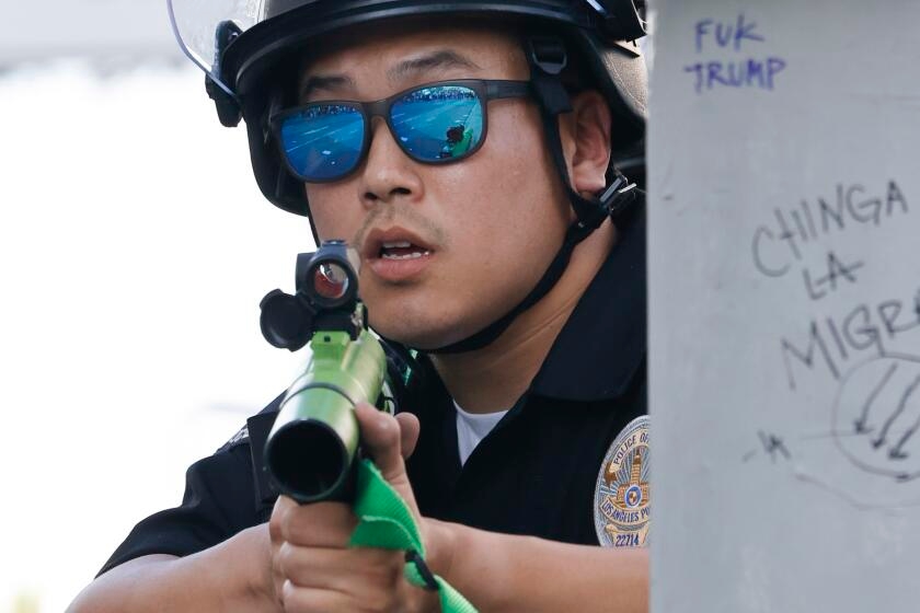 Federal judge orders LAPD to stop shooting journalists with rubber bullets at protests