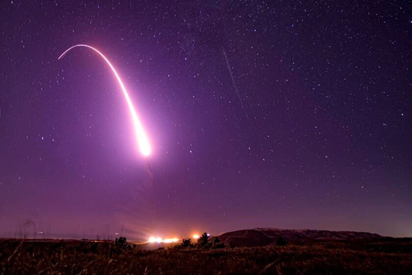 Air Force to launch unarmed nuclear missile from Vandenberg overnight