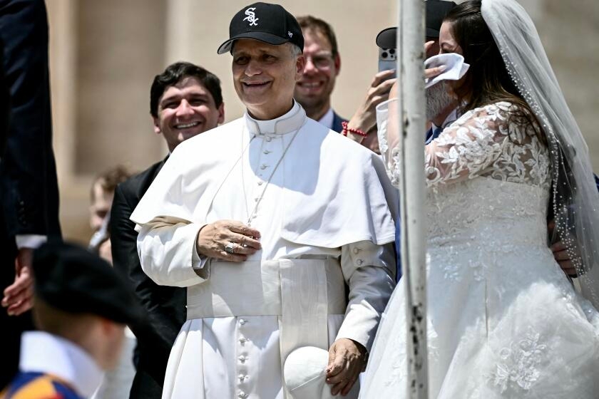 A White Sox cap at the Vatican? Pope Leo XIV is 'like any other guy in Chicago on the South Side'