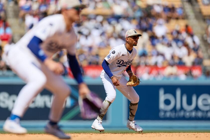 &#39;A major league shortstop, on a championship club.&#39; Why Dodgers don&#39;t plan to move Mookie Betts