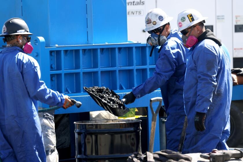 How L.A. removed 1 million pounds of flammable lithium-ion batteries from its burn zones