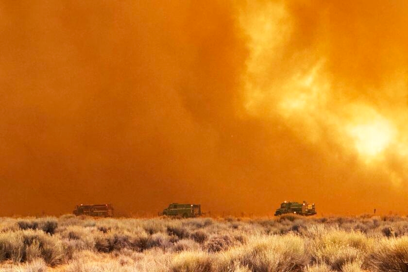 Silver fire in Inyo and Mono counties scorches 1,250 acres and is still 0% contained
