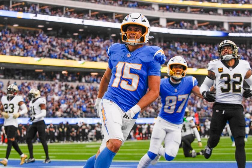 Chargers' Ladd McConkey can finally learn from Keenan Allen in person