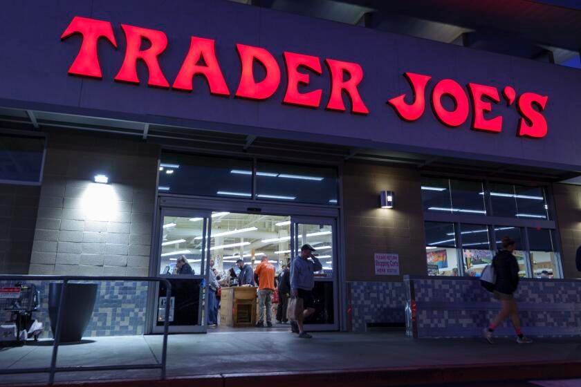 Trader Joe's mini tote frenzy hits California. Resellers are cashing in with prices over $1,000