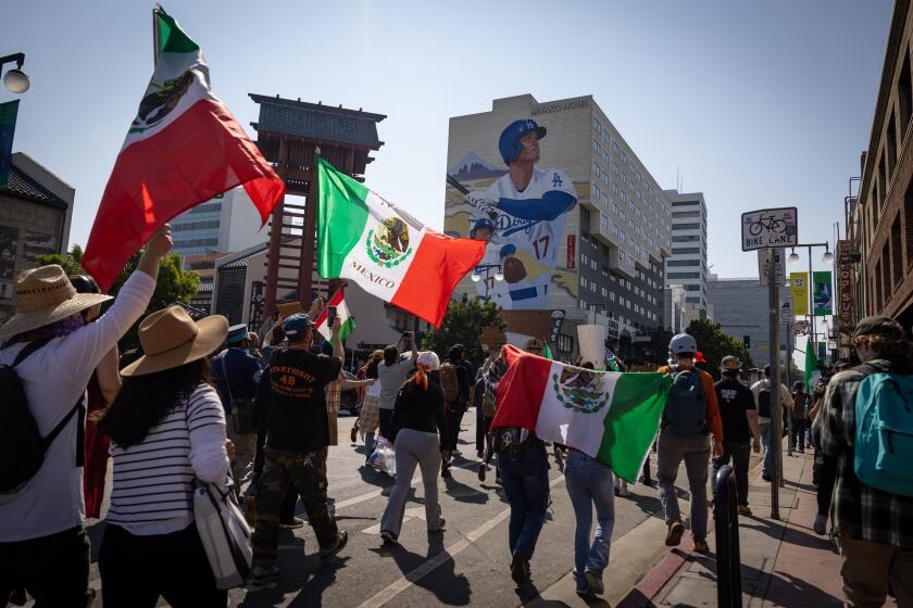 In L.A.'s Little Tokyo, days of protests upend life and business