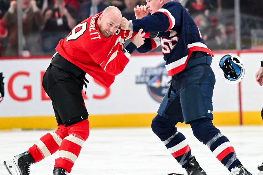 Opinion: We can still save U.S.-Canada relations — and hockey — from the goons