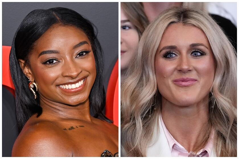 Simone Biles apologizes for 'personal' comments during online feud with Riley Gaines