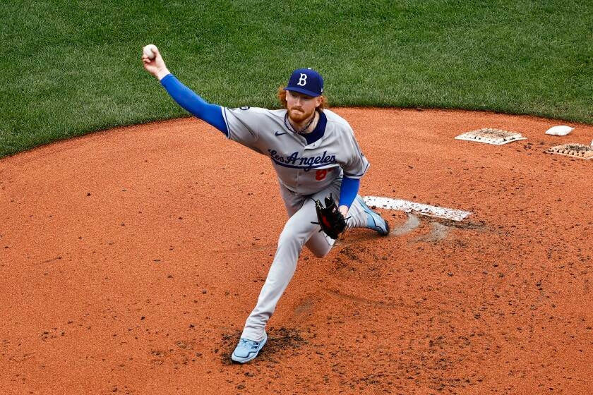 Trade Dustin May? Dodgers pitcher struggles in loss to Red Sox as deadline rumors swirl