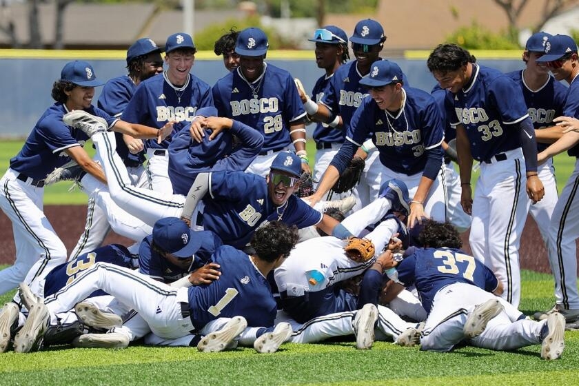St. John Bosco wins Division I regional baseball title with a shutout