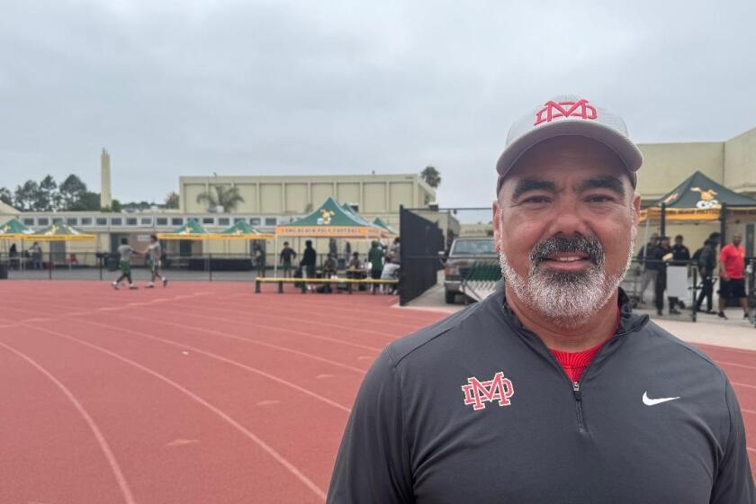 Raul Lara returns to Long Beach Poly as football coach of Mater Dei
