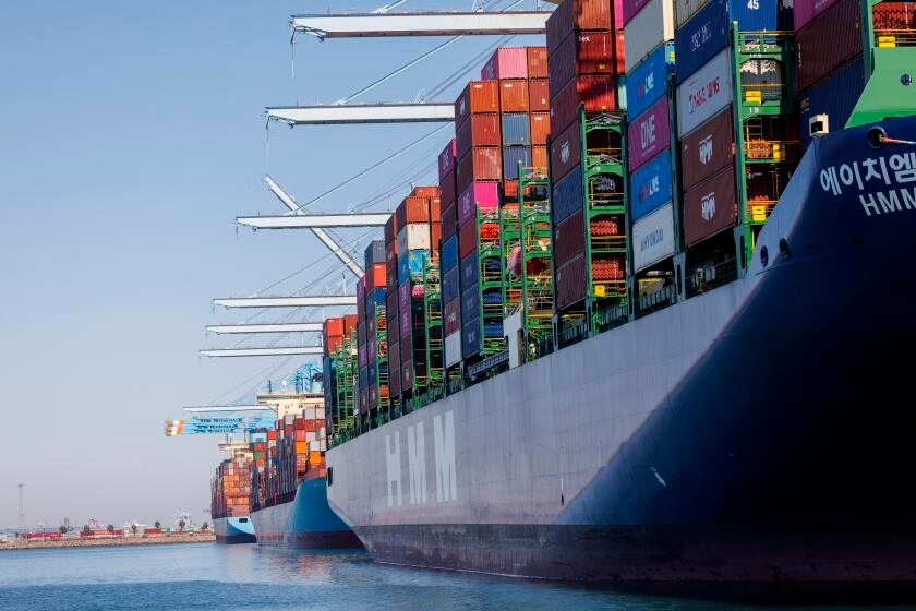 Jobs at the Port of Los Angeles are down by half, executive director says