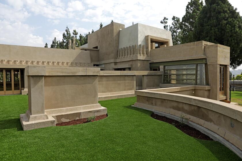 Frank Lloyd Wright's Hollyhock House could close due to city budget cuts