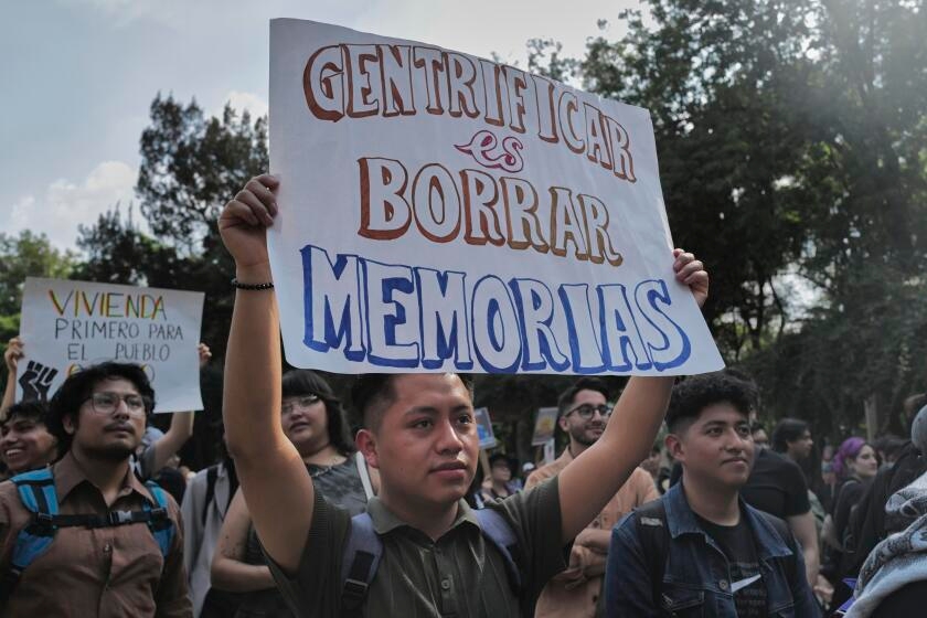'Gringo go home.' Mexico City protests target Americans, gentrification