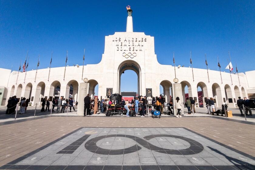 L.A. Olympics will be first to offer venue naming rights