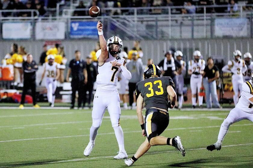 Newbury Park quarterback Brady Smigiel is even hungrier this season