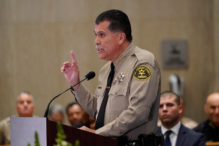 L.A. Sheriff Luna sues oversight commission over deputy misconduct subpoenas