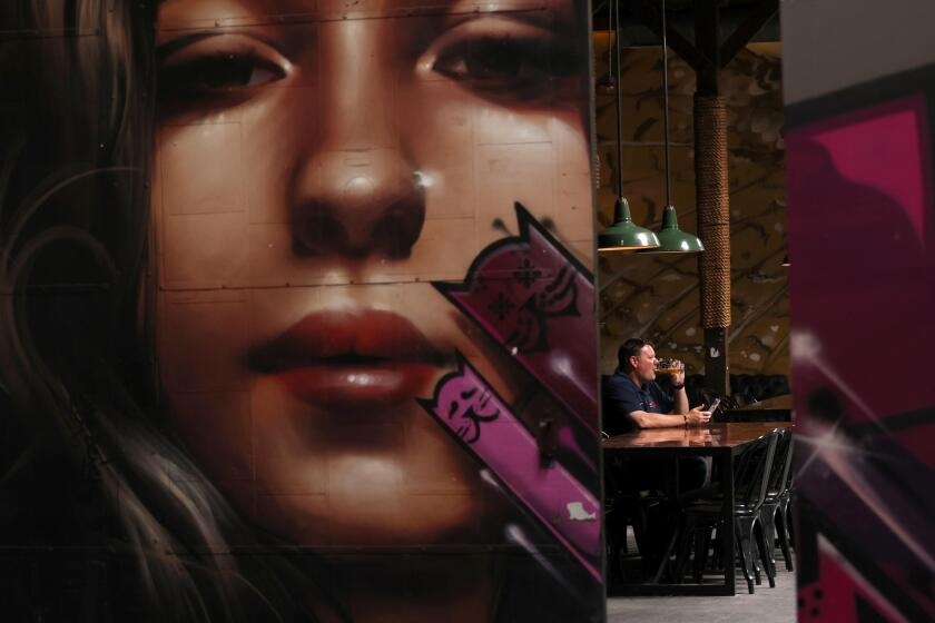 On eve of anti-Trump protests, downtown L.A. curfew turns nightlife hub into ghost town