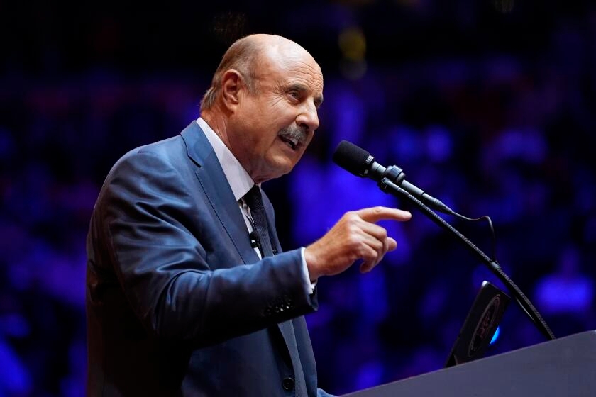 No, Dr. Phil wasn't present at L.A. ICE raids, but he taped interview with Trump's border czar