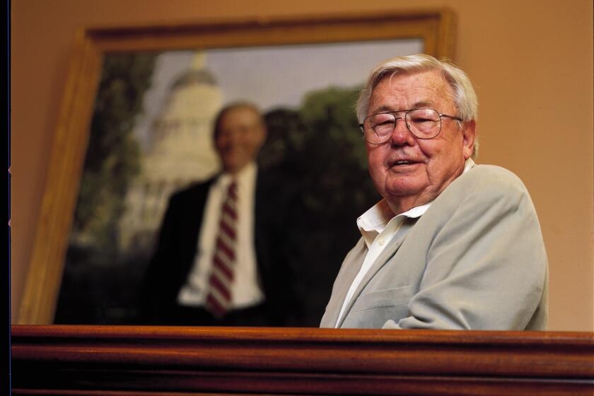 Barabak: A celebration — and wake — for a political time gone by