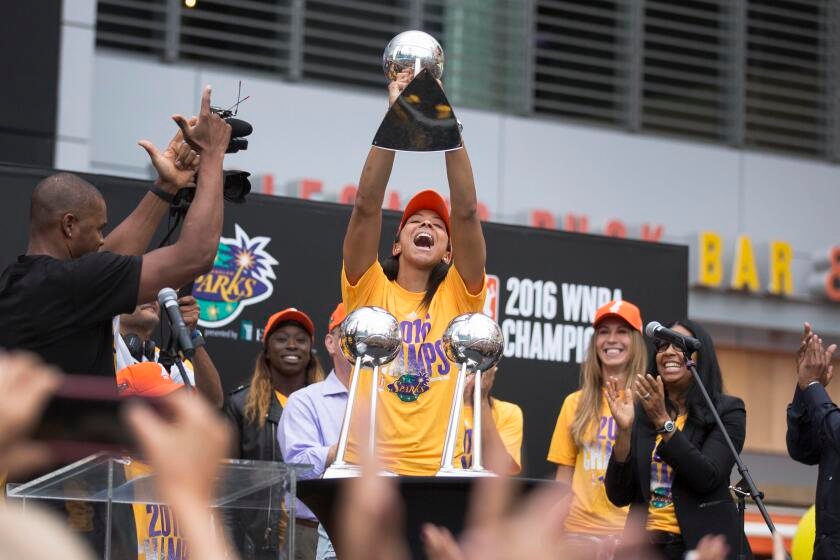 Candace Parker: From top prospect to WNBA champion with three teams