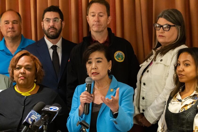 Rep. Judy Chu and advocates push FEMA for more housing assistance for Eaton Fire survivors