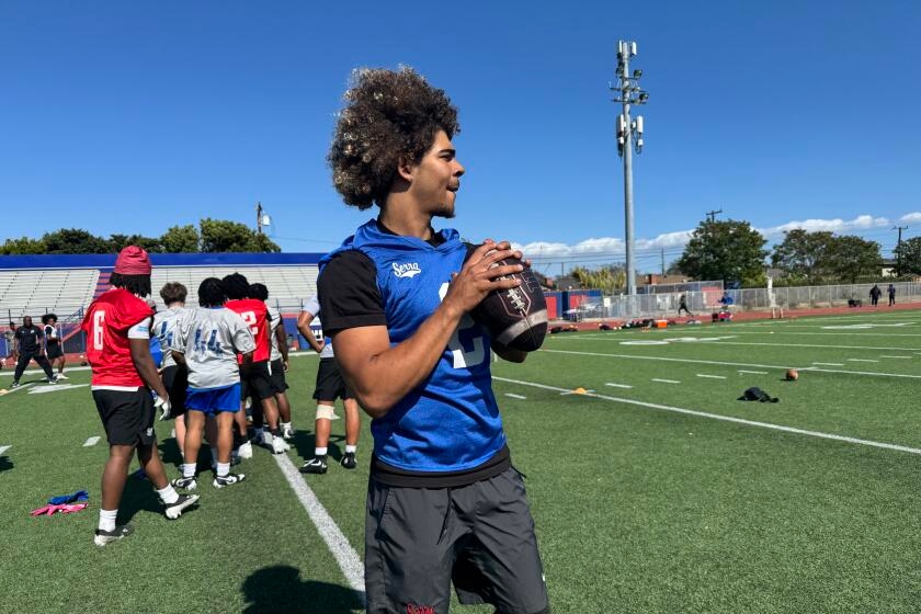 Prep talk: After two knee surgeries, QB Nicolas Johnson is back