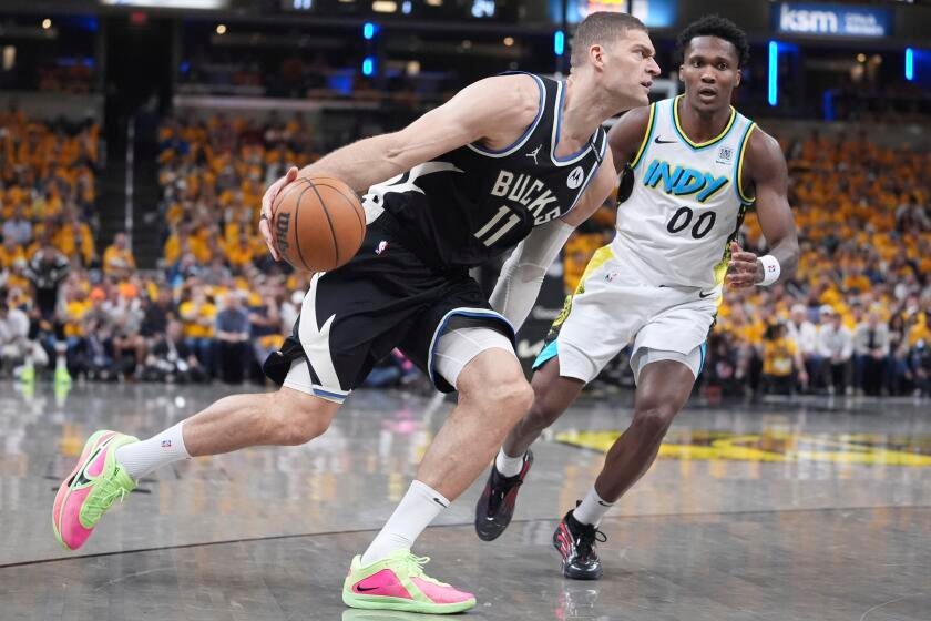 Brook Lopez could see a potential 'twin towers' role with Ivica Zubac on Clippers