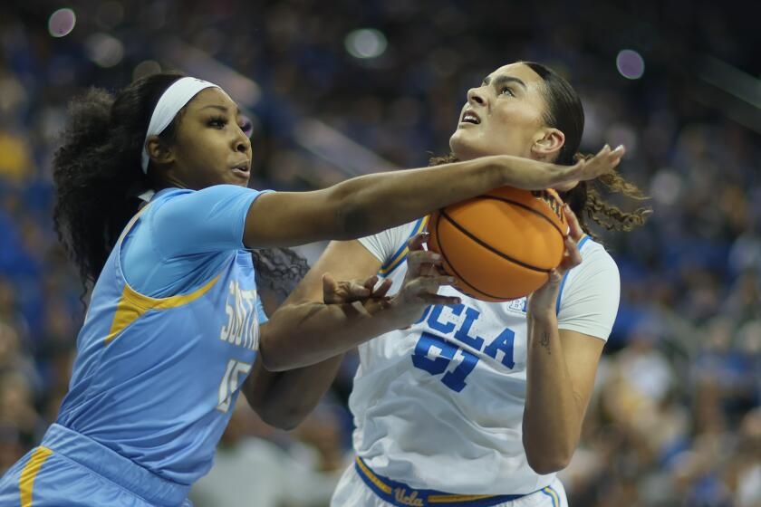 Lauren Betts goes into 'cheat-code' mode, leading UCLA to win in NCAA tournament opener
