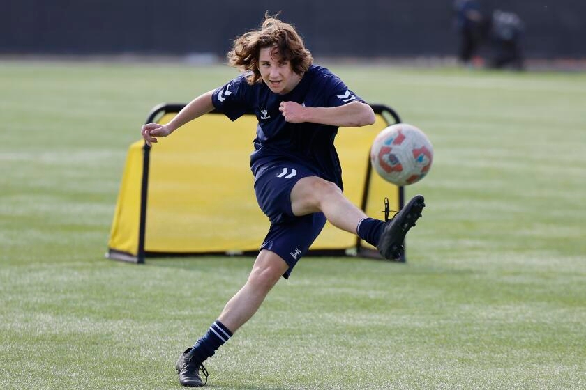 Tristian Eggerling juggles acting roles and development as a soccer player