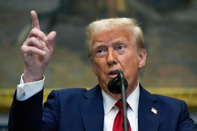 Column: Stop the outrage. To cope with Trump, ignore what he says and watch what he does