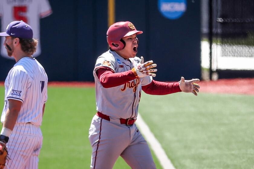 USC baseball dominates TCU to earn its first NCAA tournament win in a decade